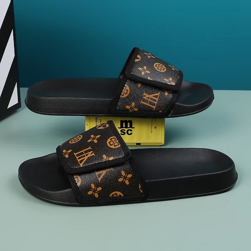Men's Genuine Leather Sandals  - Flip Flop Leather Men ulasan dan harga