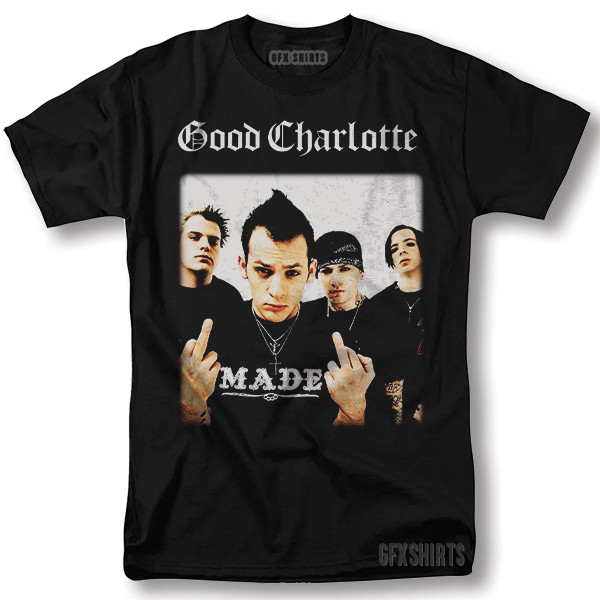 Good Charlotte Shirt Rock Conc - Tee Graphic Print ulasan dan harga