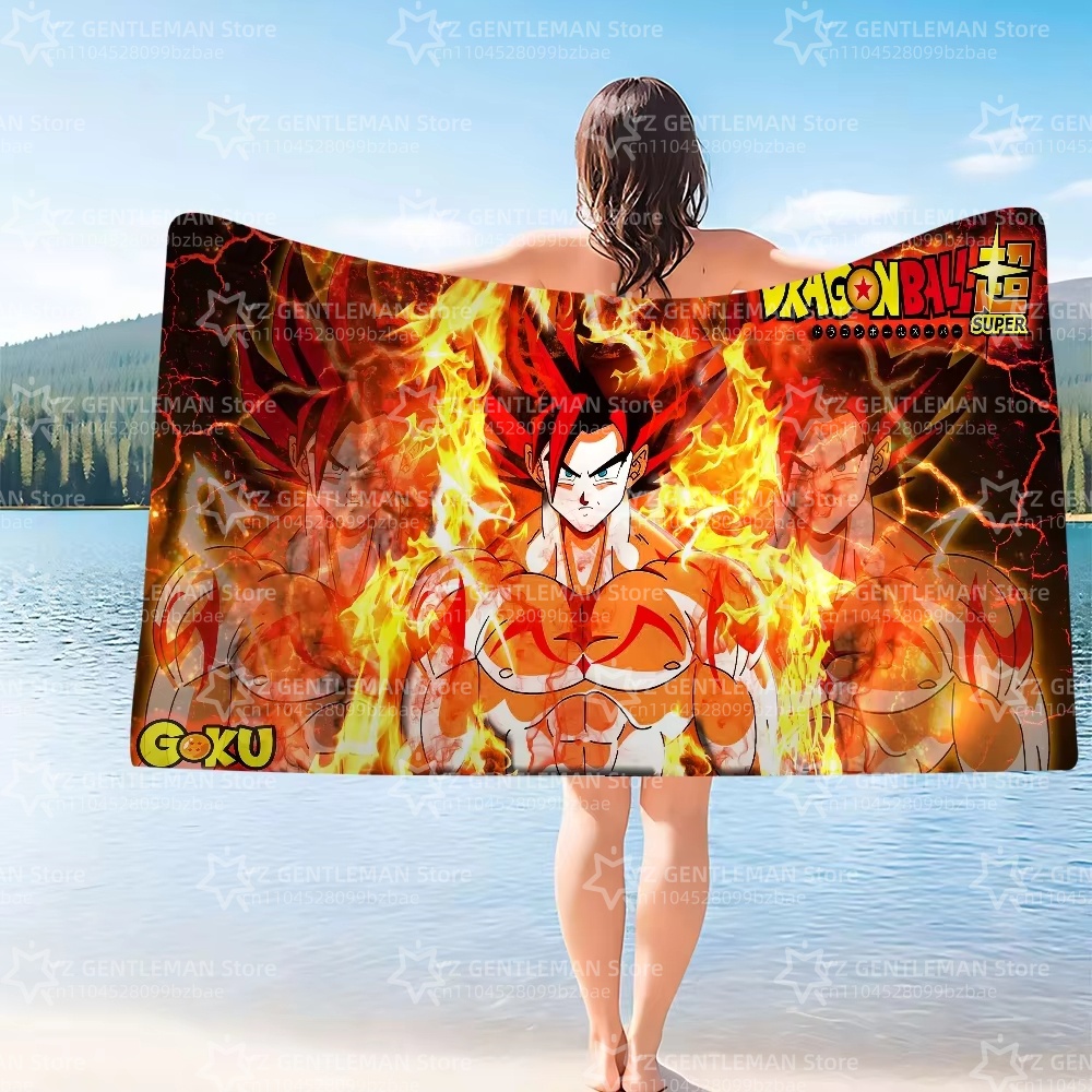 Beach Towels Dragon Ball Bathr - Beach Towel Large ulasan dan harga