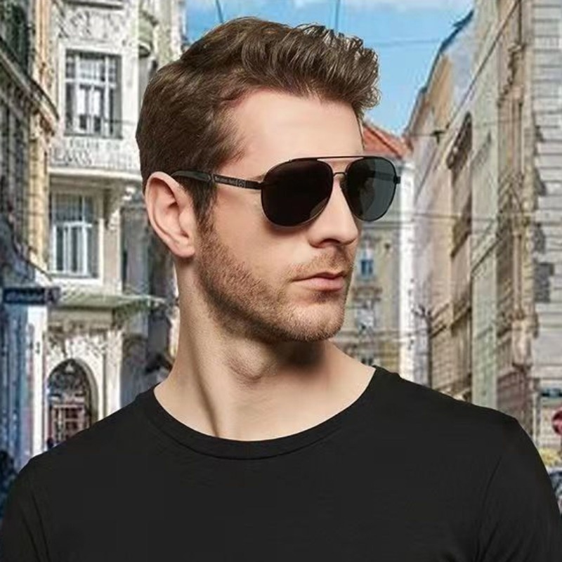 Men's Striped Collar Polo Shir - Polo Shirt Pique ulasan dan harga
